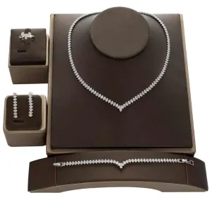 طقم مجوهرات أنيق-elegant jewelry set