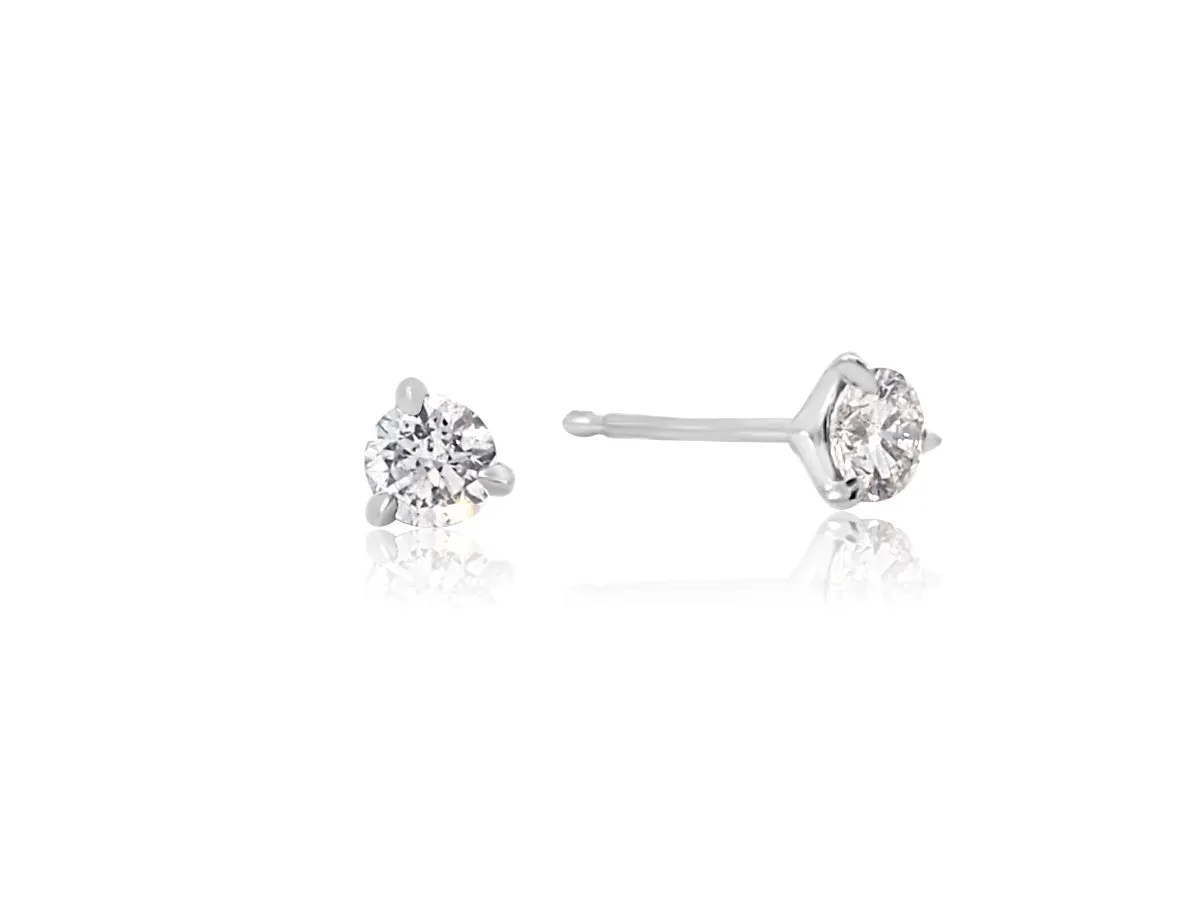 0.43cts HSI Diamond Stud Earrings