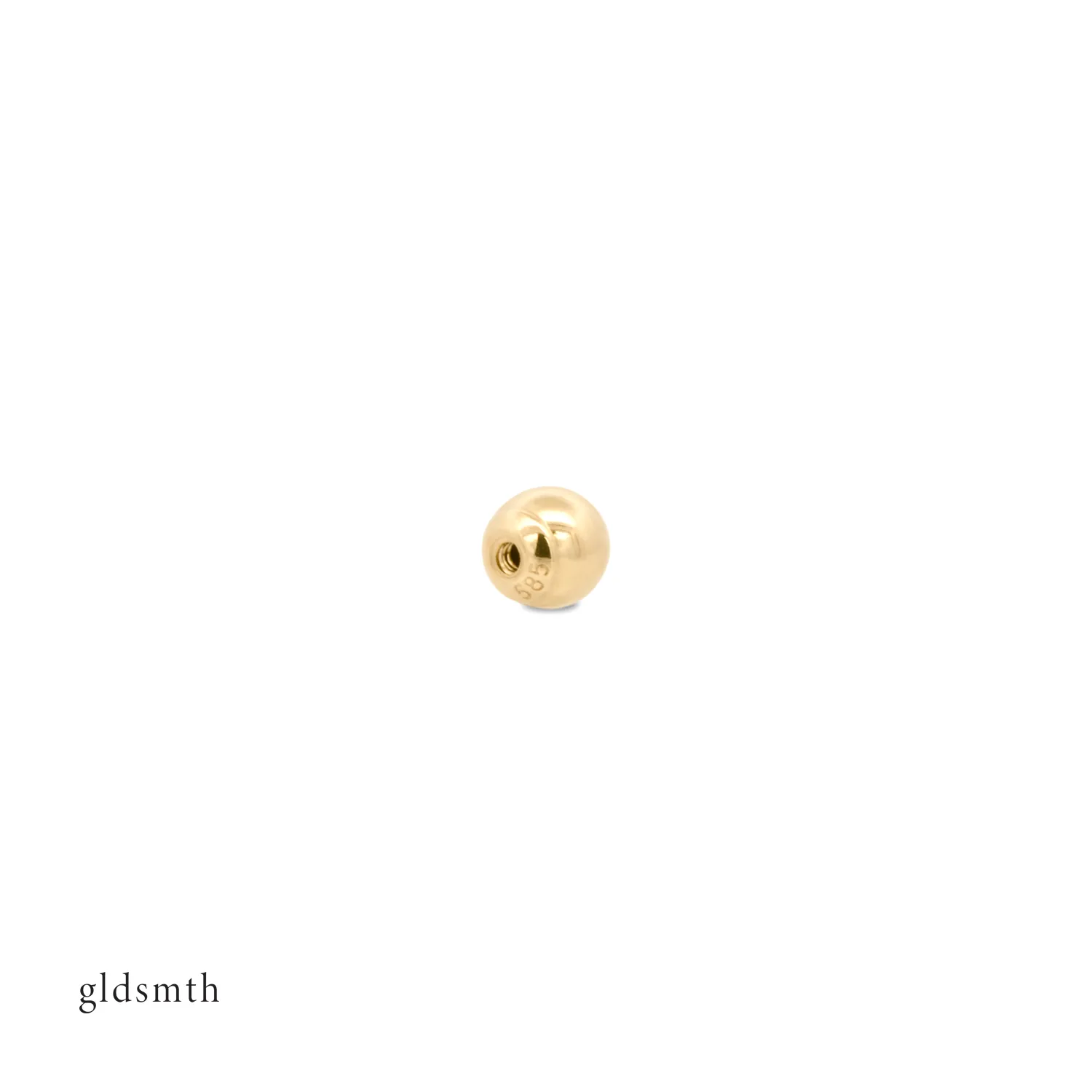 10k Gold Krystal Studs