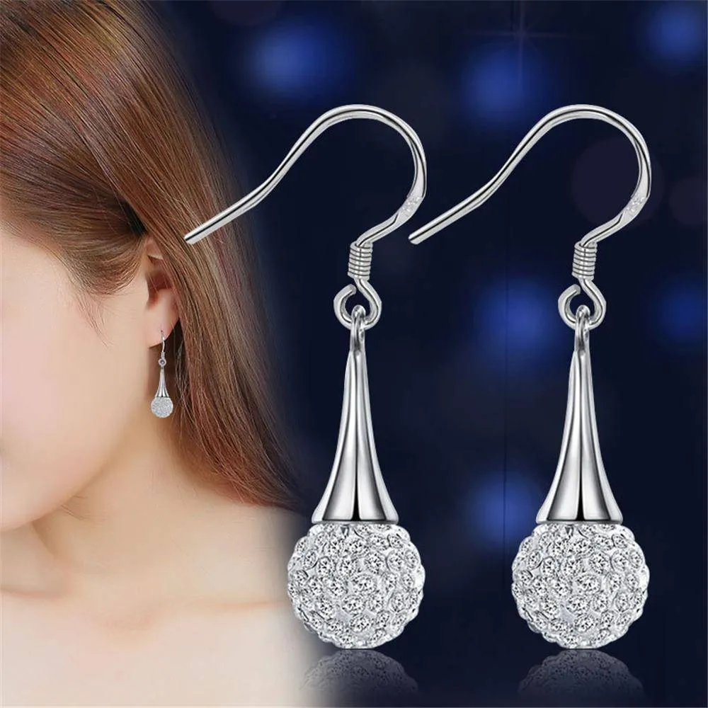 13 Designs, Shambhala Sparkling Zirconia earrings