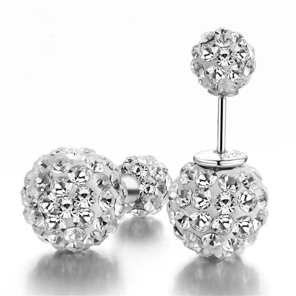 13 Designs, Shambhala Sparkling Zirconia earrings