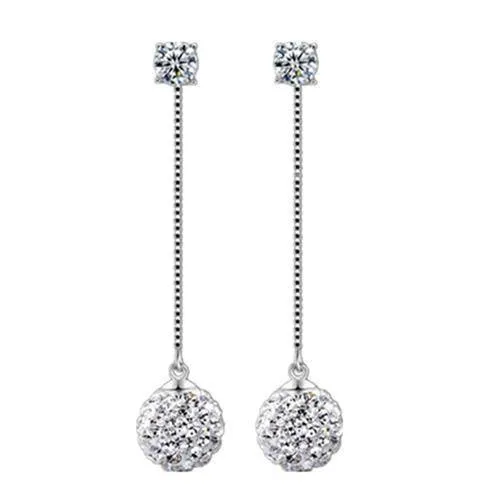 13 Designs, Shambhala Sparkling Zirconia earrings