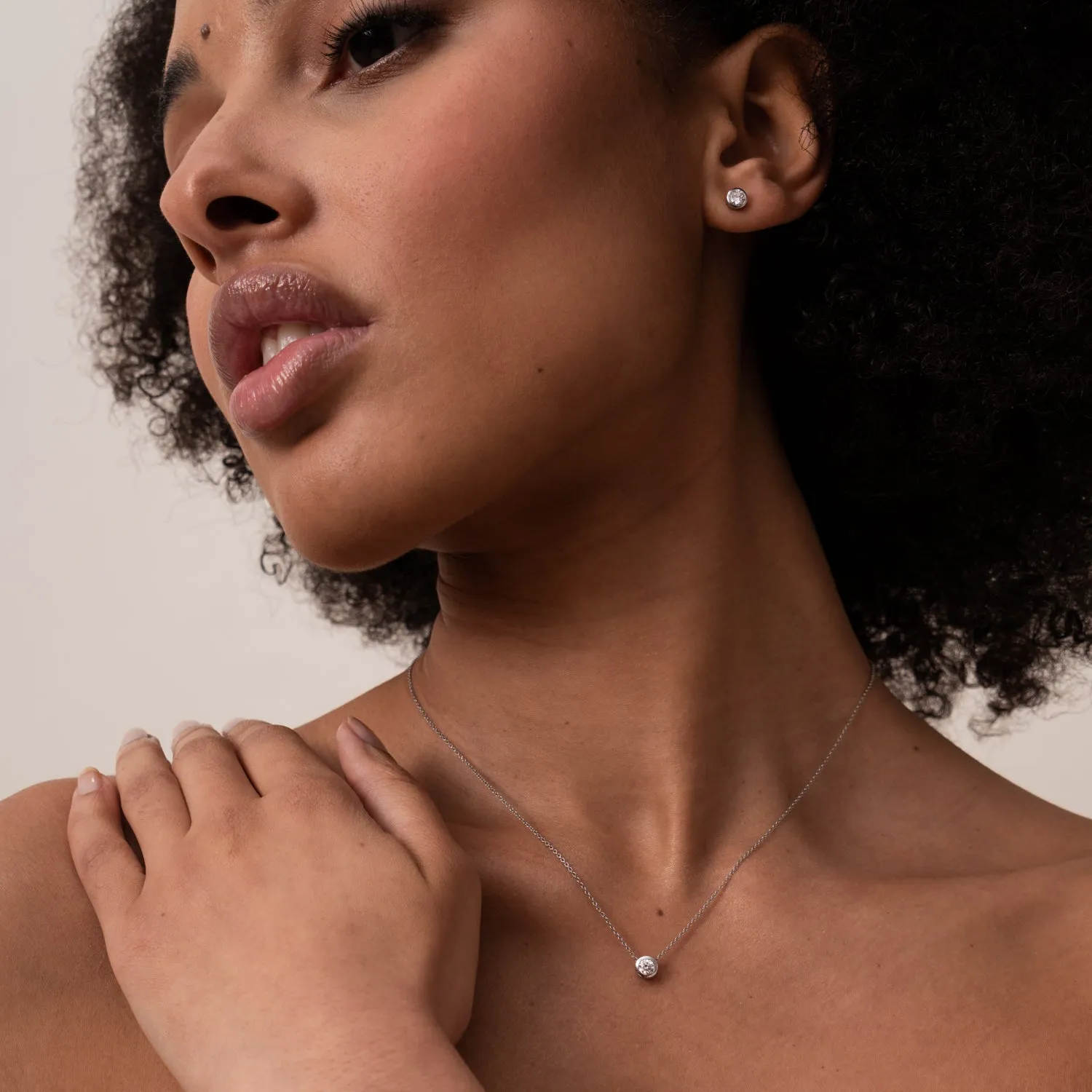 18k Gold & Diamond Cascade Studs