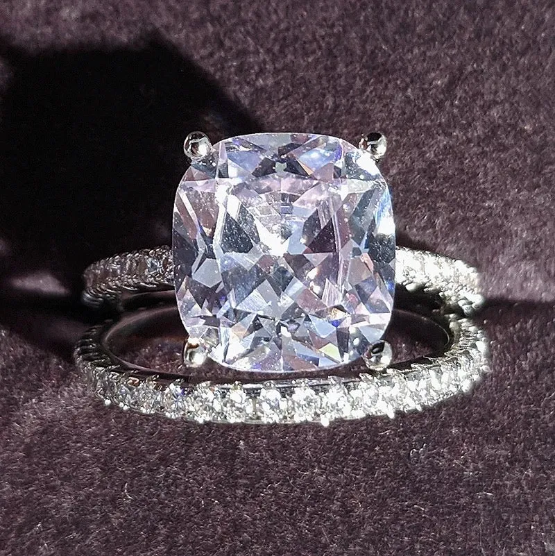 925 Sterling silver 3 in 1 band large Gorgeous Ring