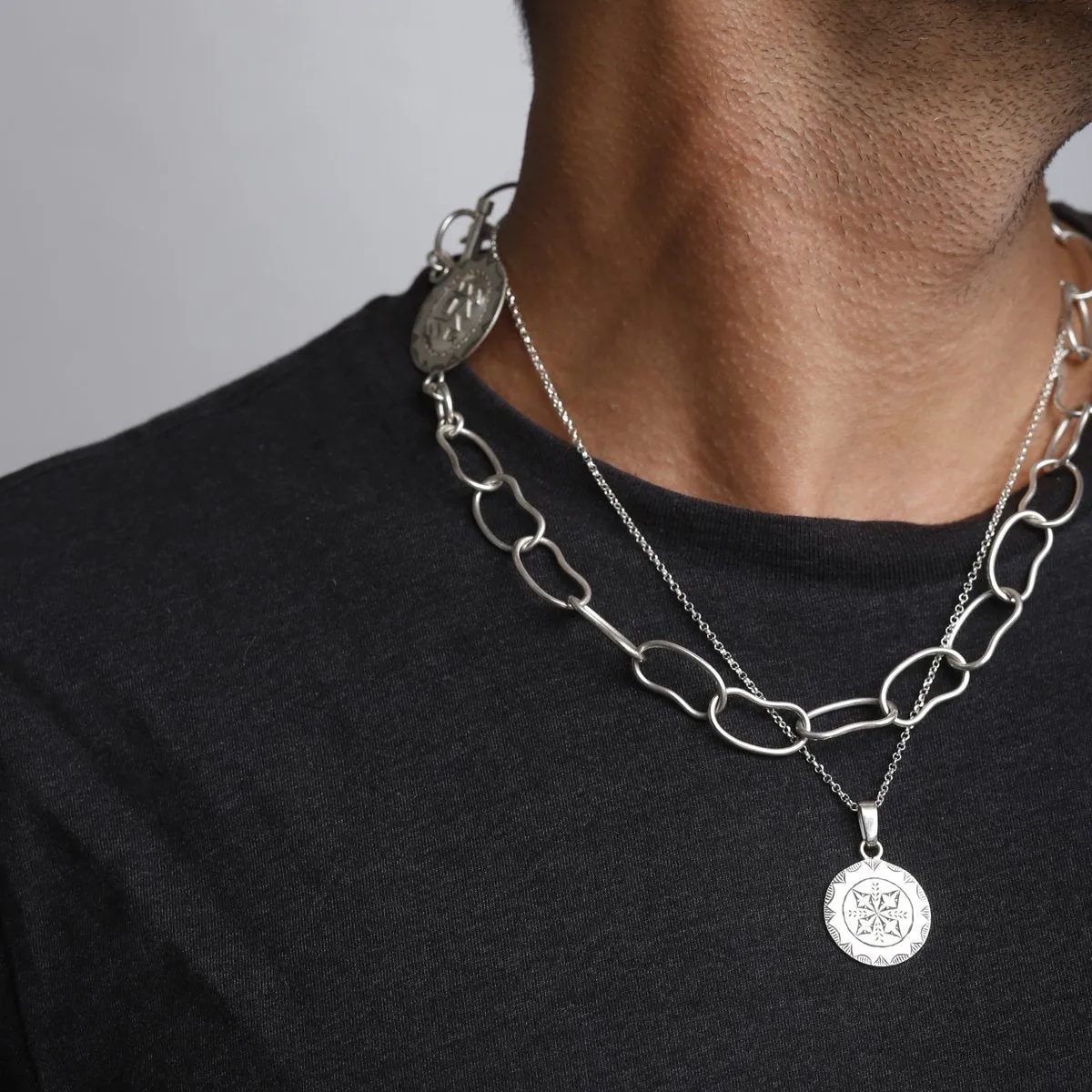 Amazigh Double Rosettes NECKLACE