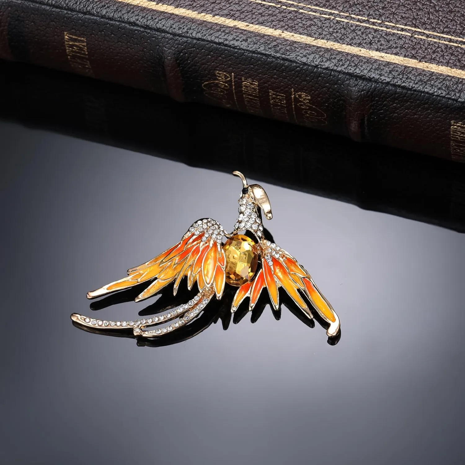 Animal Brooches for Women Rhinestone Crystal Brooch Pin Costume Accessories Animal Jewelry Gift