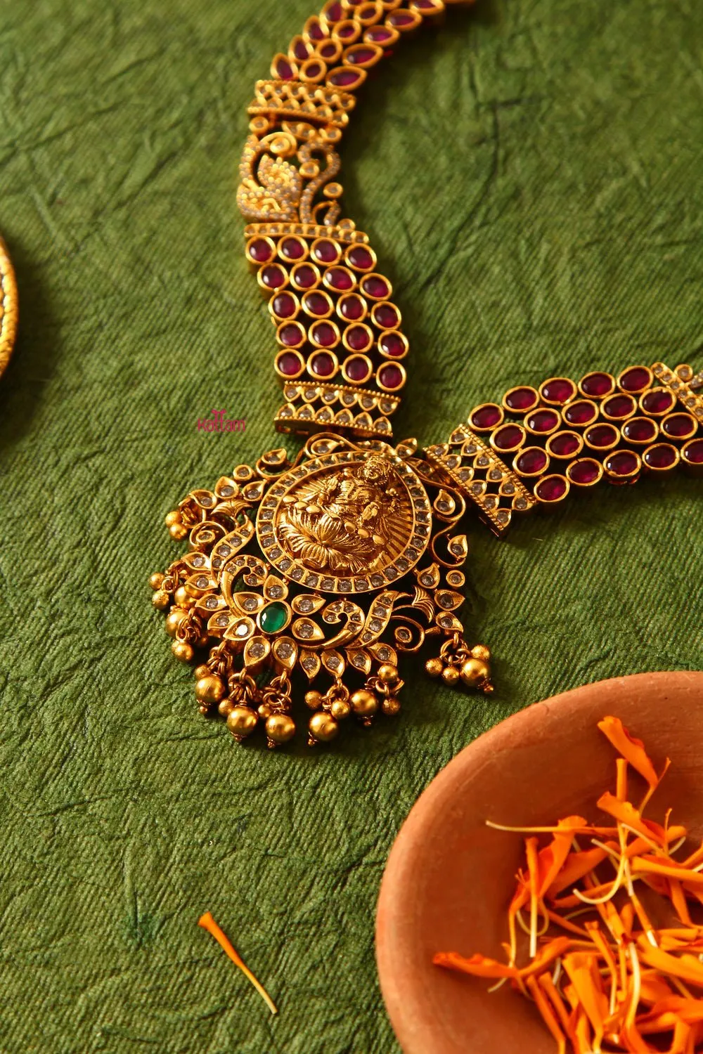 Antique Traditional South Indian Necklace