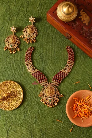 Antique Traditional South Indian Necklace