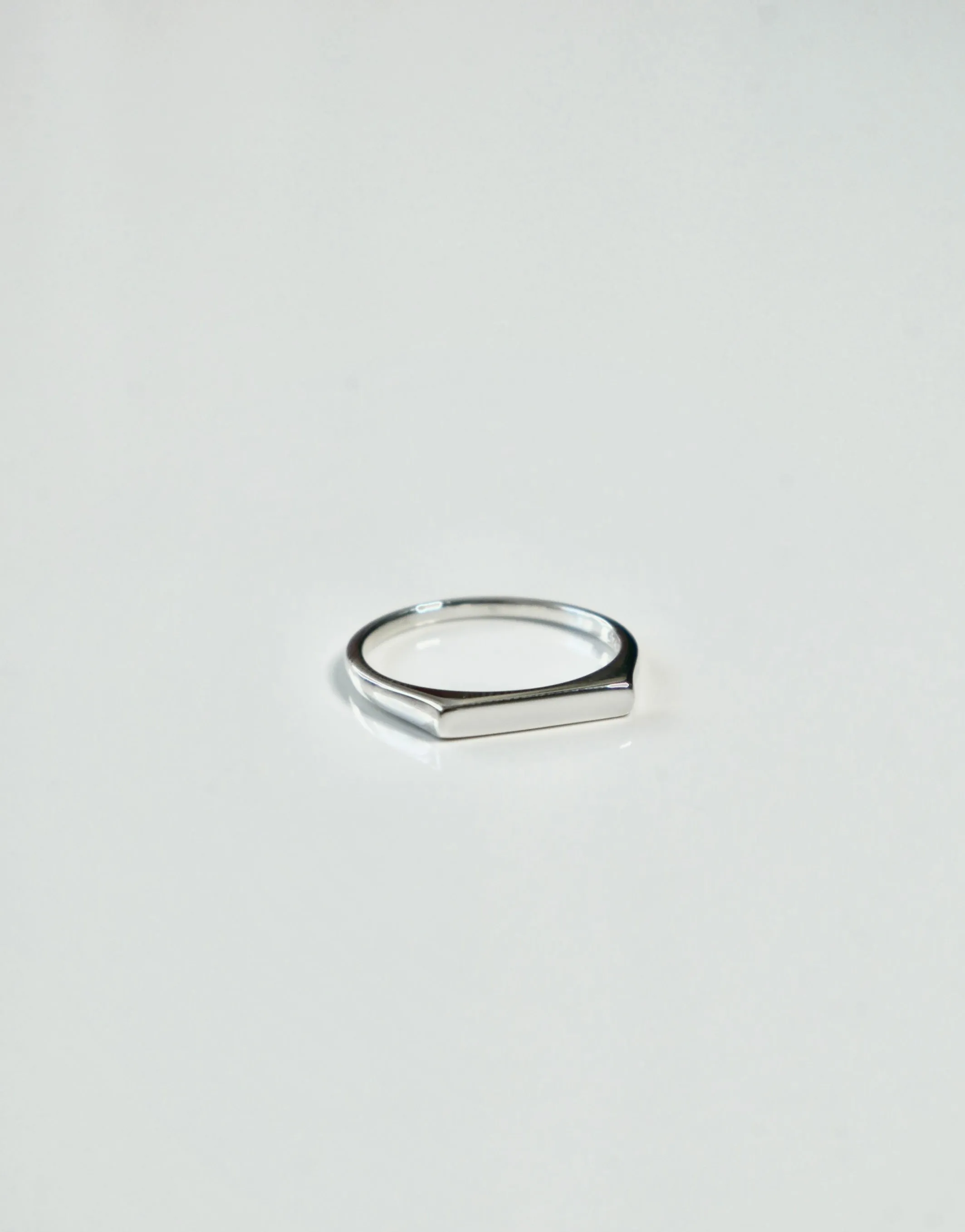 Bar Ring, .925 Sterling Silver Skinny Dainty Luxury Fine Jewelry