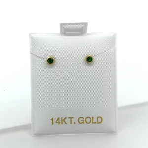 Bezel CZ Studs (3mm)