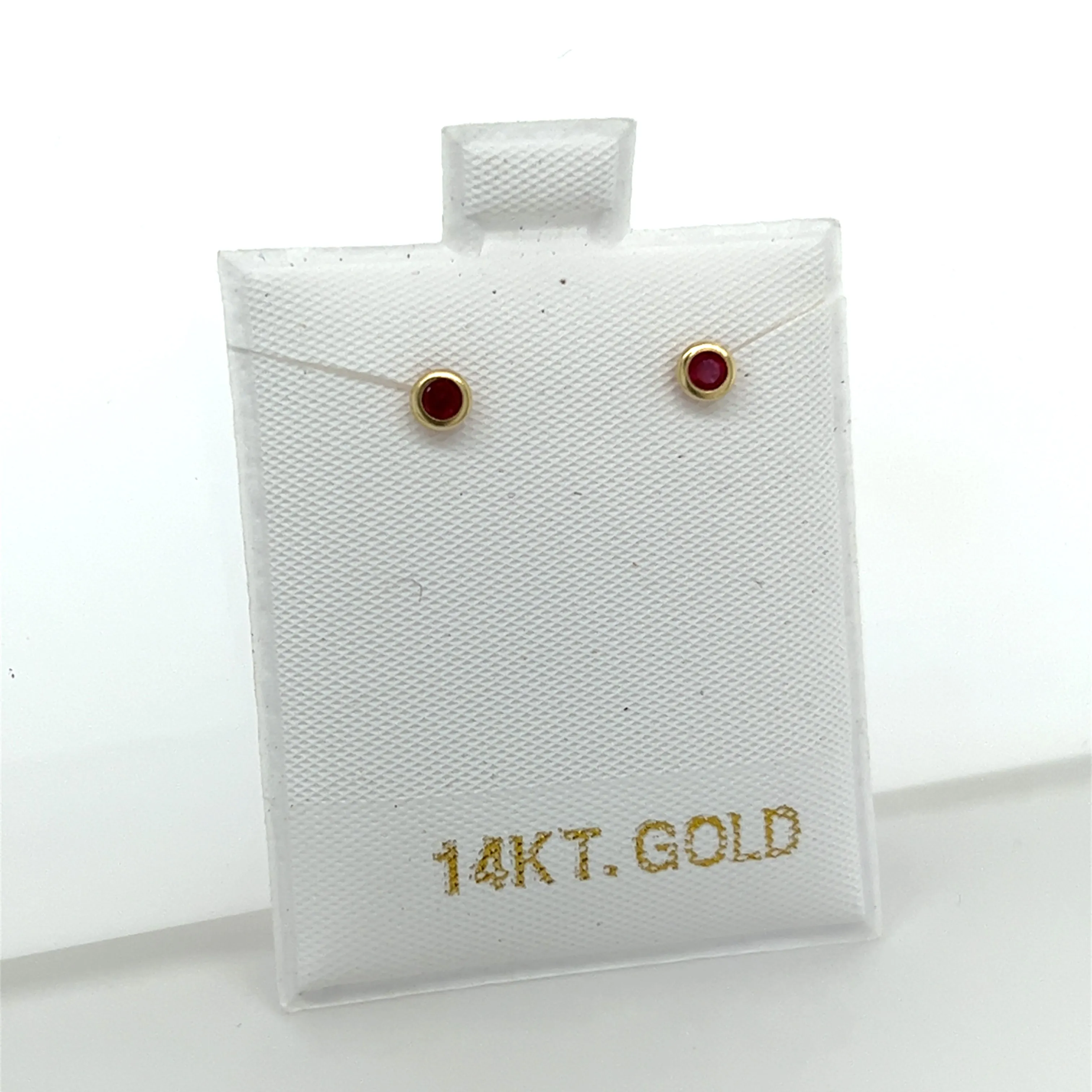 Bezel CZ Studs (3mm)