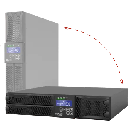 Centiel  EssentialPower ™ X1 RT 1kvA - 20kVa Online double Conversion UPS