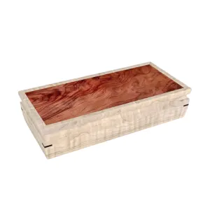 Curly Maple Sentinel Jewelry Box