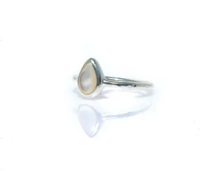 Dew Drop Mother of Pearl Ring