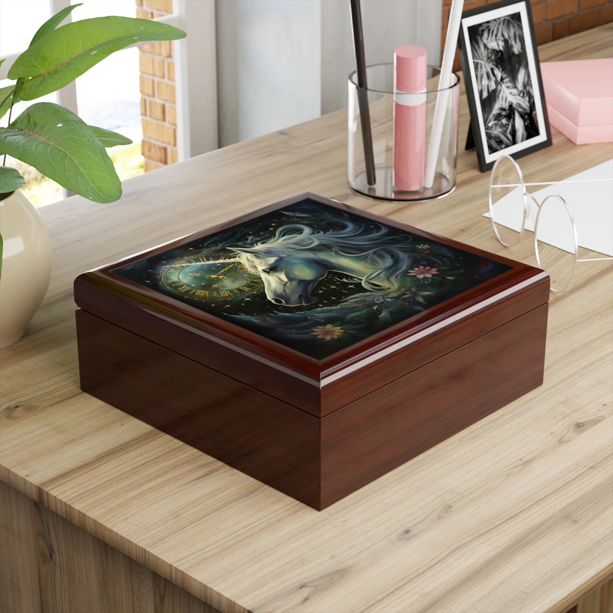 Dreams of Unicorns Jewelry Box