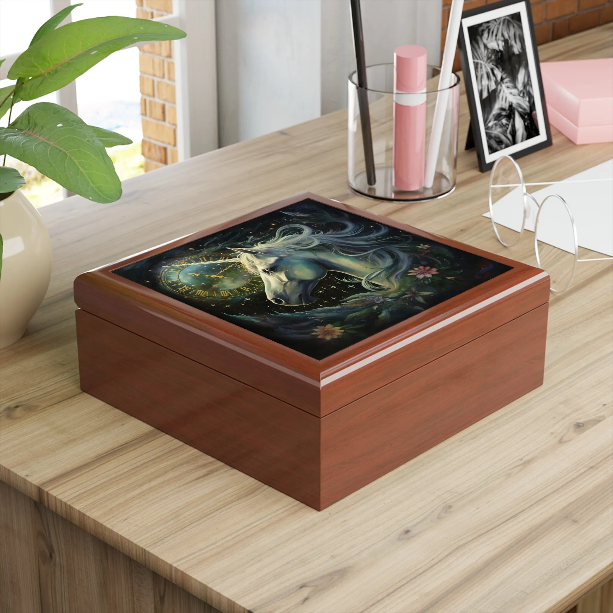 Dreams of Unicorns Jewelry Box