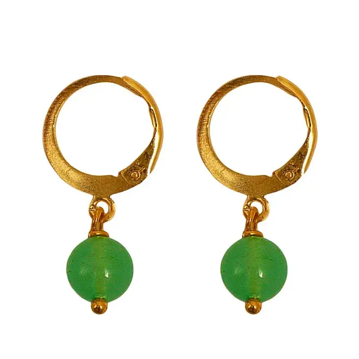 Drop Stone Earrings