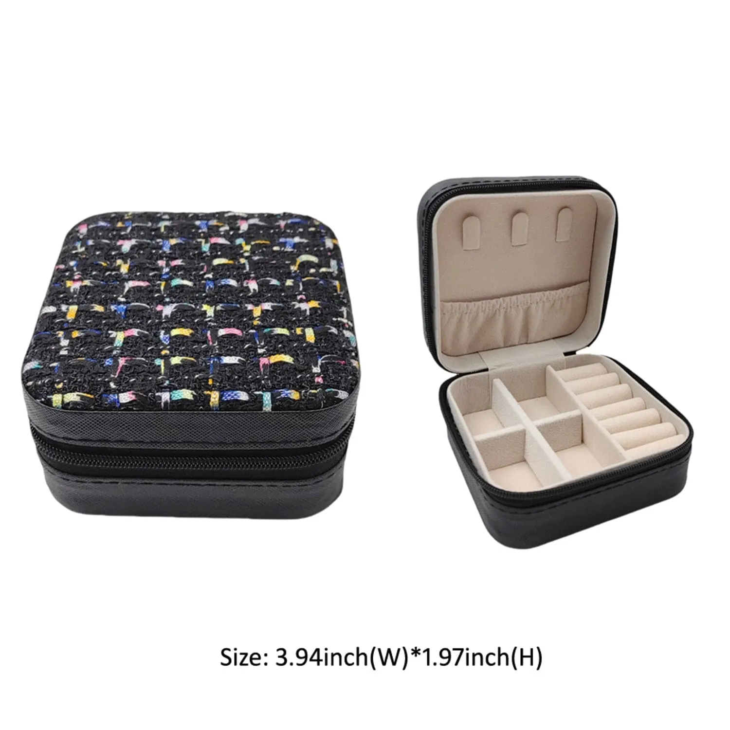 EG10301 Tweed Jewelry Box