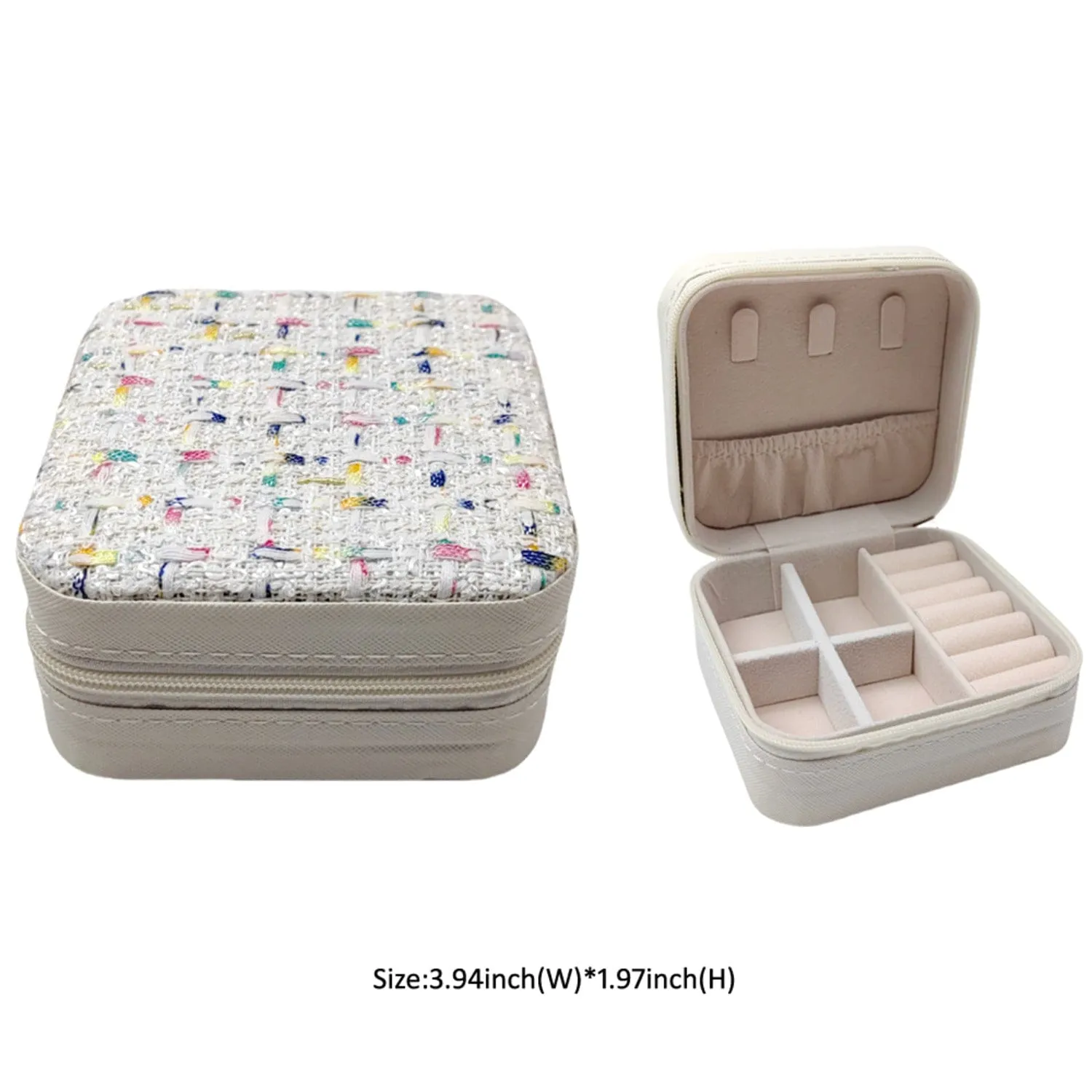EG10301 Tweed Jewelry Box