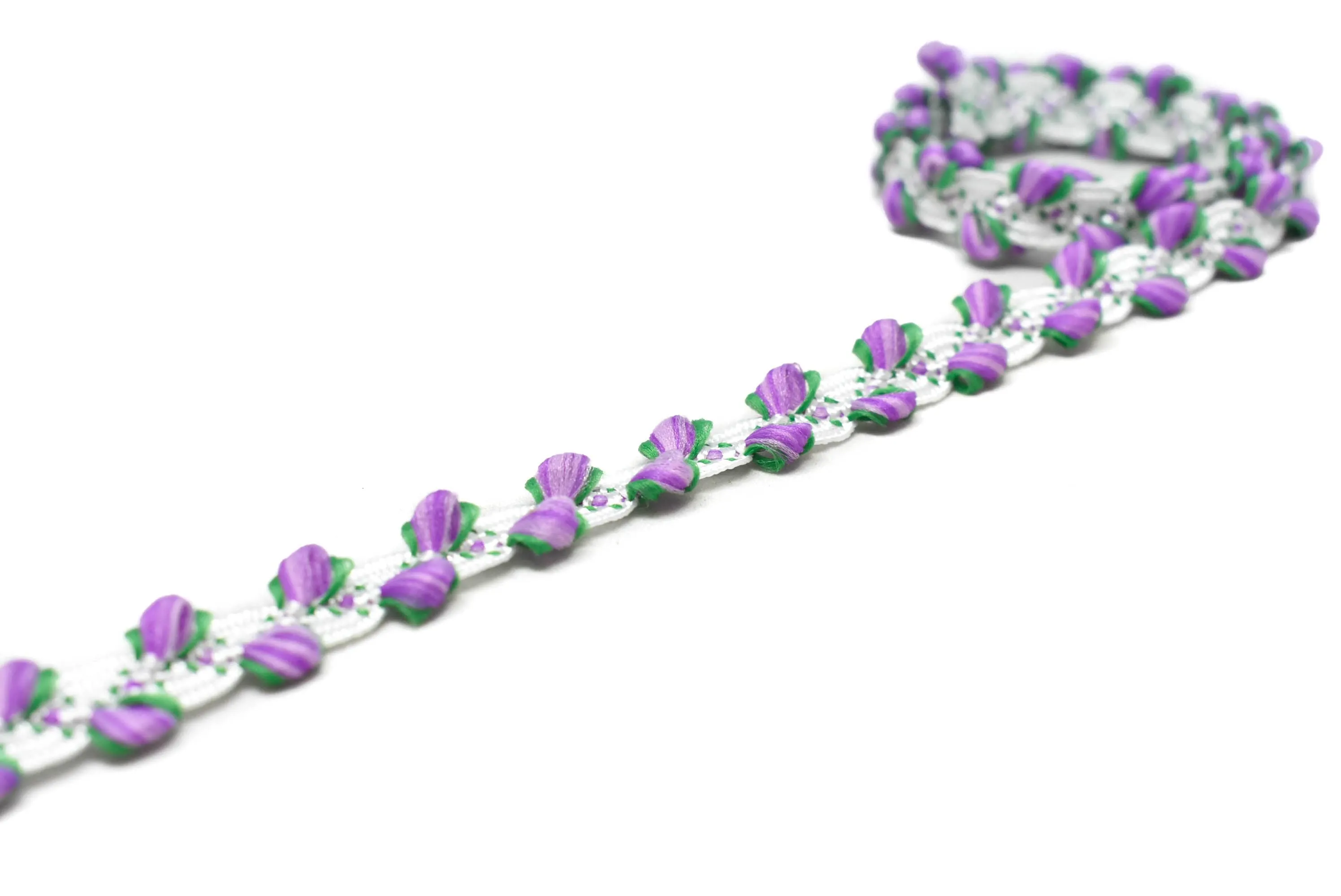 Floral Gimp 0.38" - 1 Yard