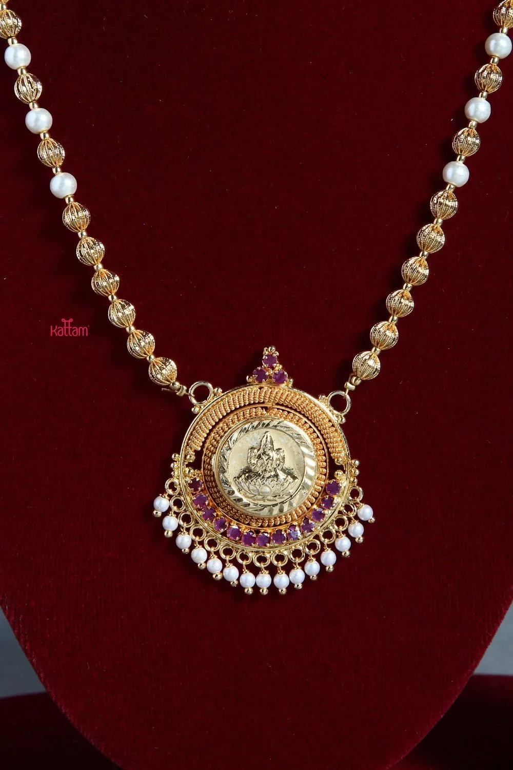 Goldtone Kerala Style Chain (No earring)