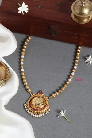 Goldtone Kerala Style Chain (No earring)