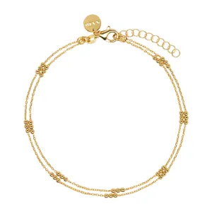 Halcyon Anklet | Yellow Gold