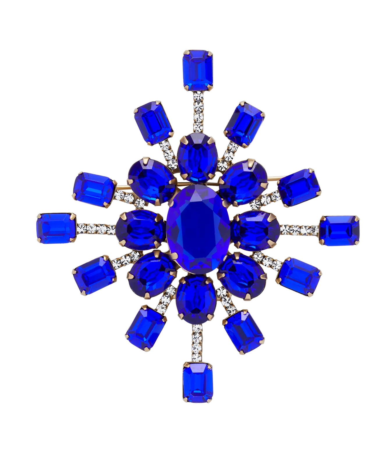 Indigo Brooch