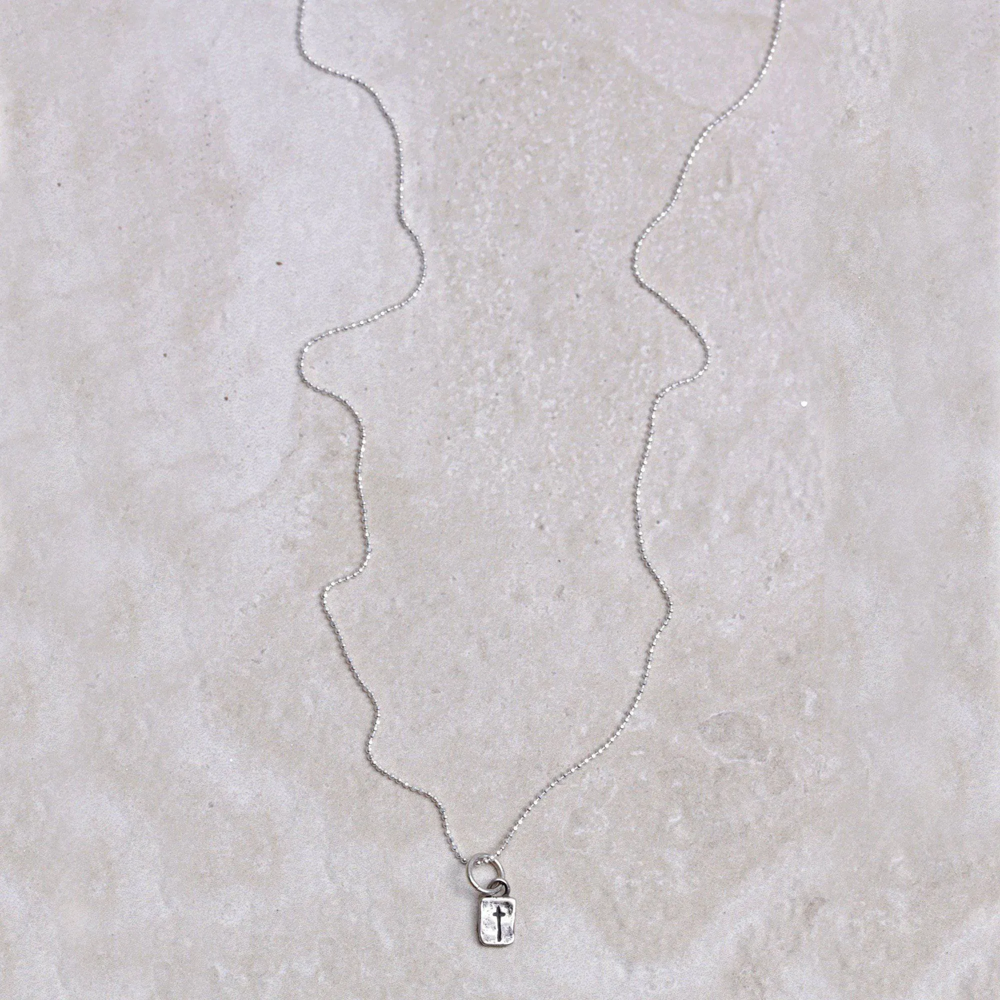 Itty Bitty Cross Necklace