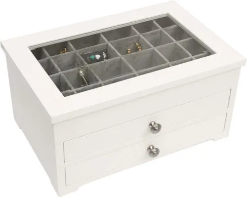 Jewelry Earring Storage Case Organizer Box