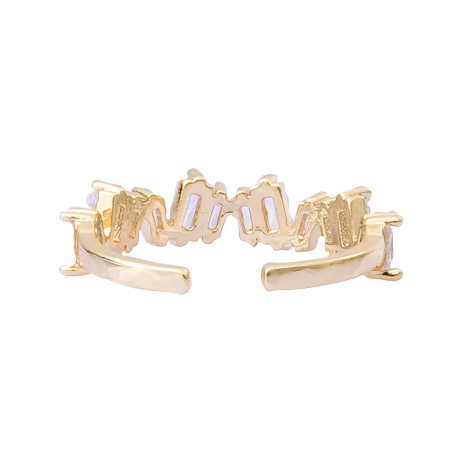 Joker & Witch Ochi Dainty Gold Ring for Women