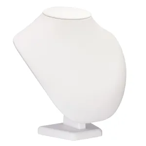 Large 8" Round Neck, Allure Leatherette Display Collection