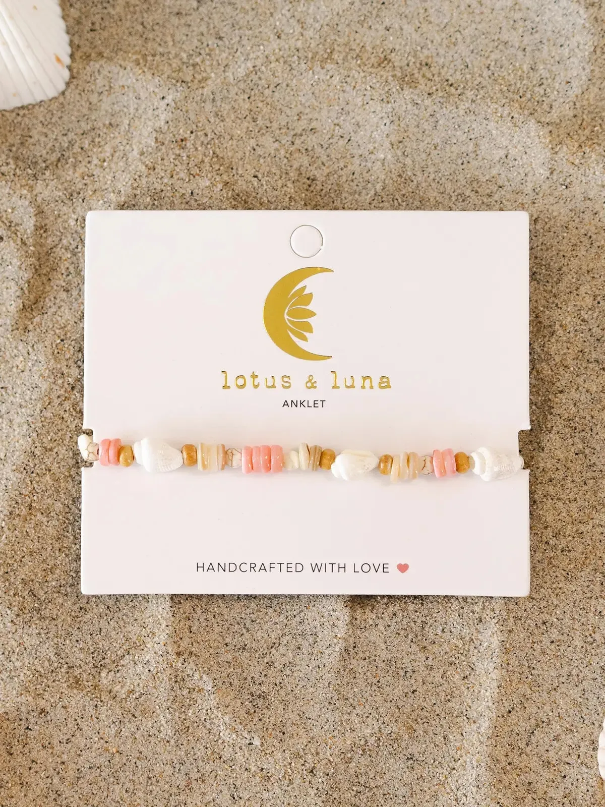 Lotus & Luna Tigertail Beachcomber Anklet