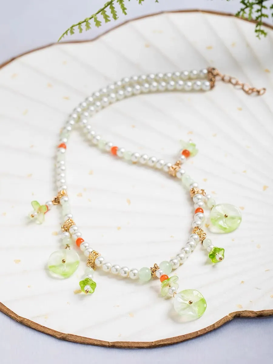 Lotus Leaves Necklace