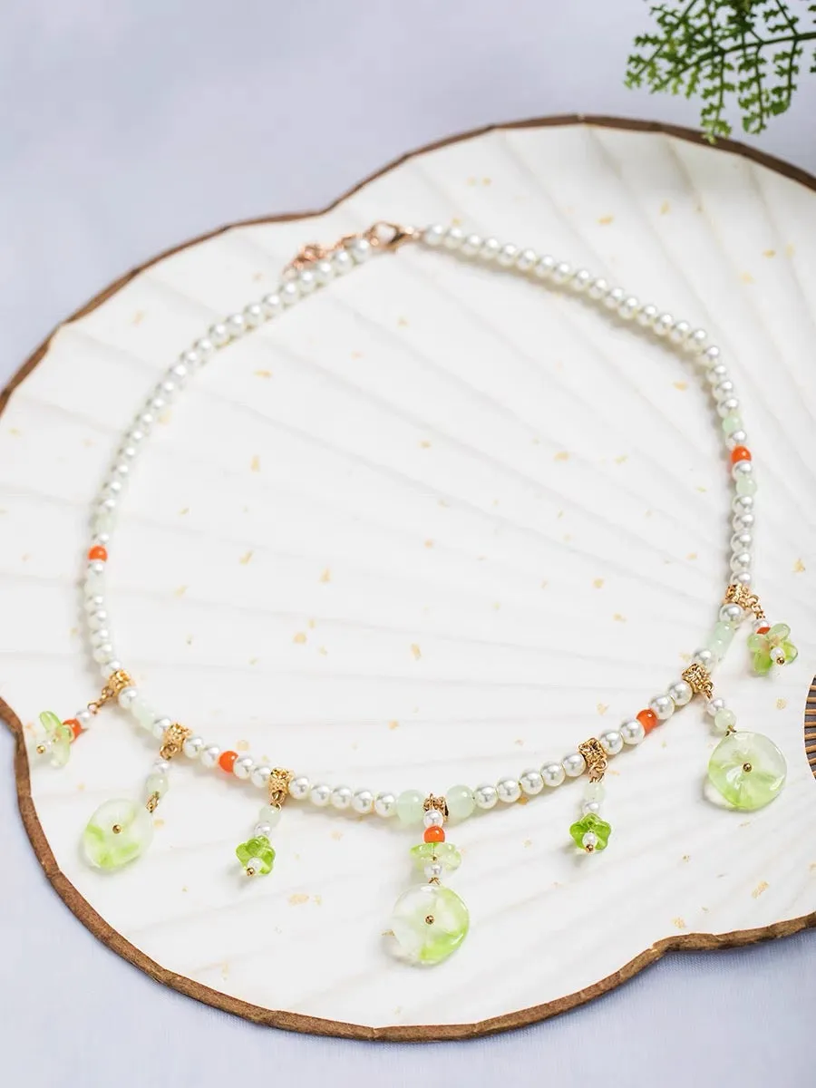 Lotus Leaves Necklace