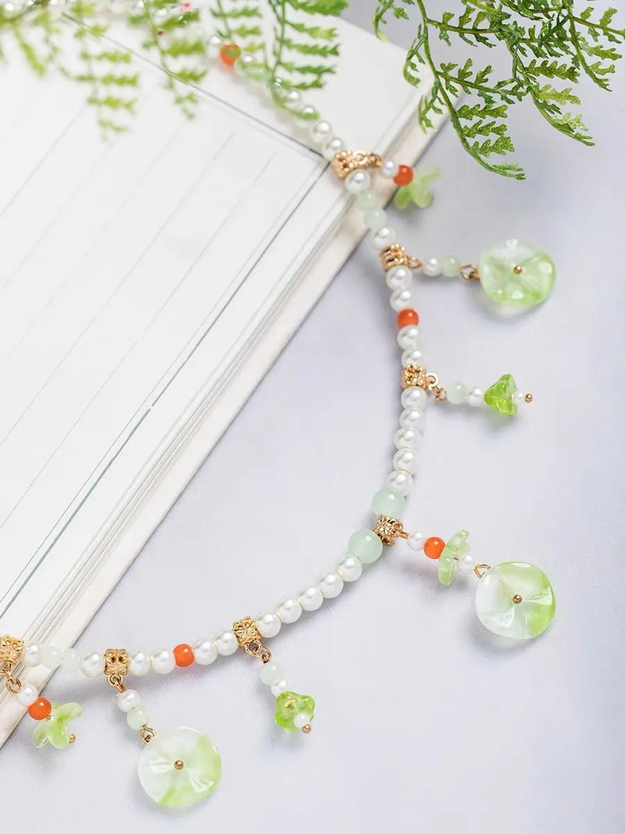 Lotus Leaves Necklace