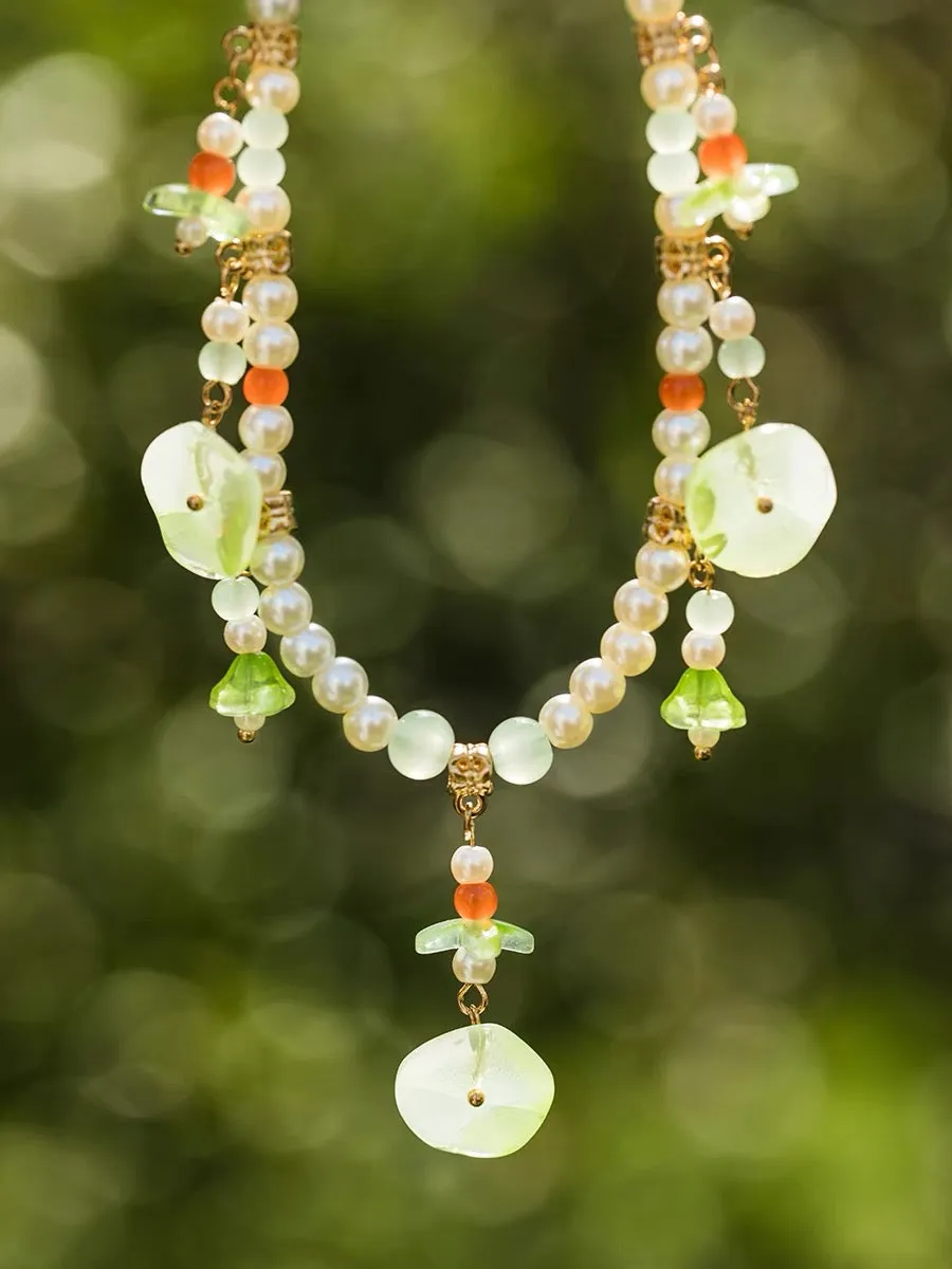 Lotus Leaves Necklace