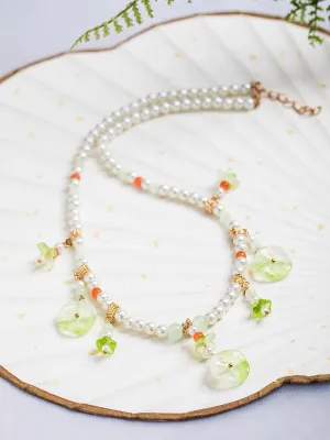 Lotus Leaves Necklace