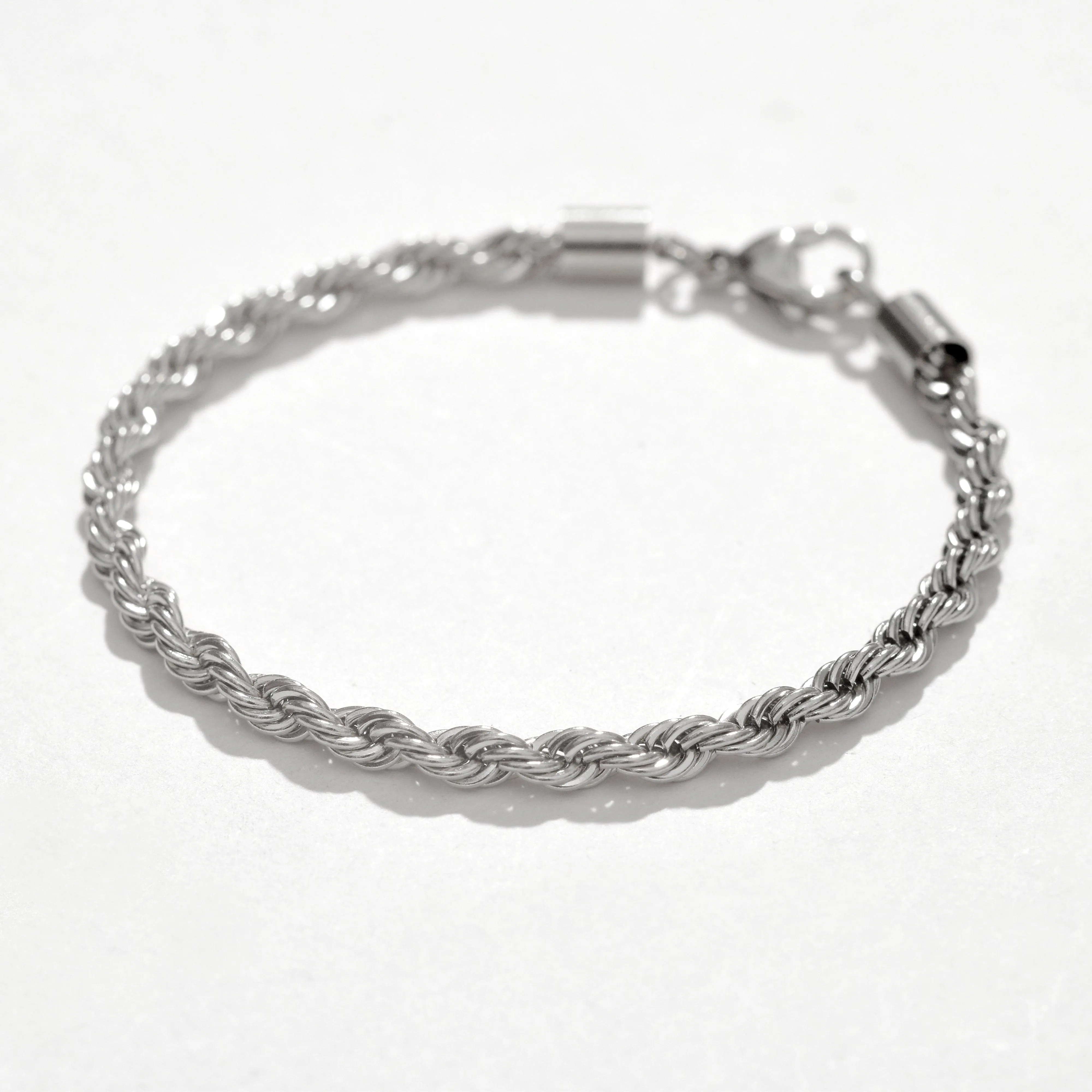 Lucia Rope Bracelet/Anklet | Silver
