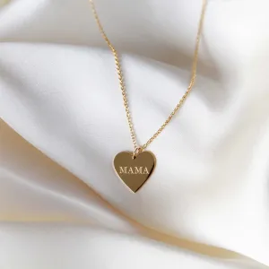 Mama Heart Necklace