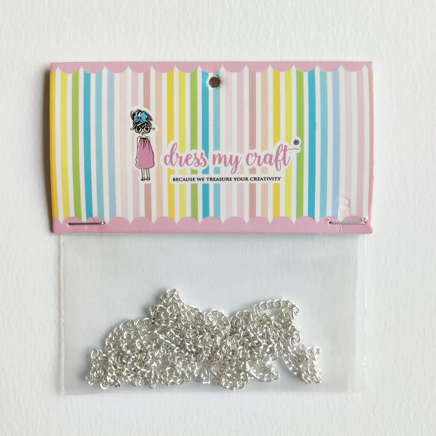 Mini Curb Chain - Silver