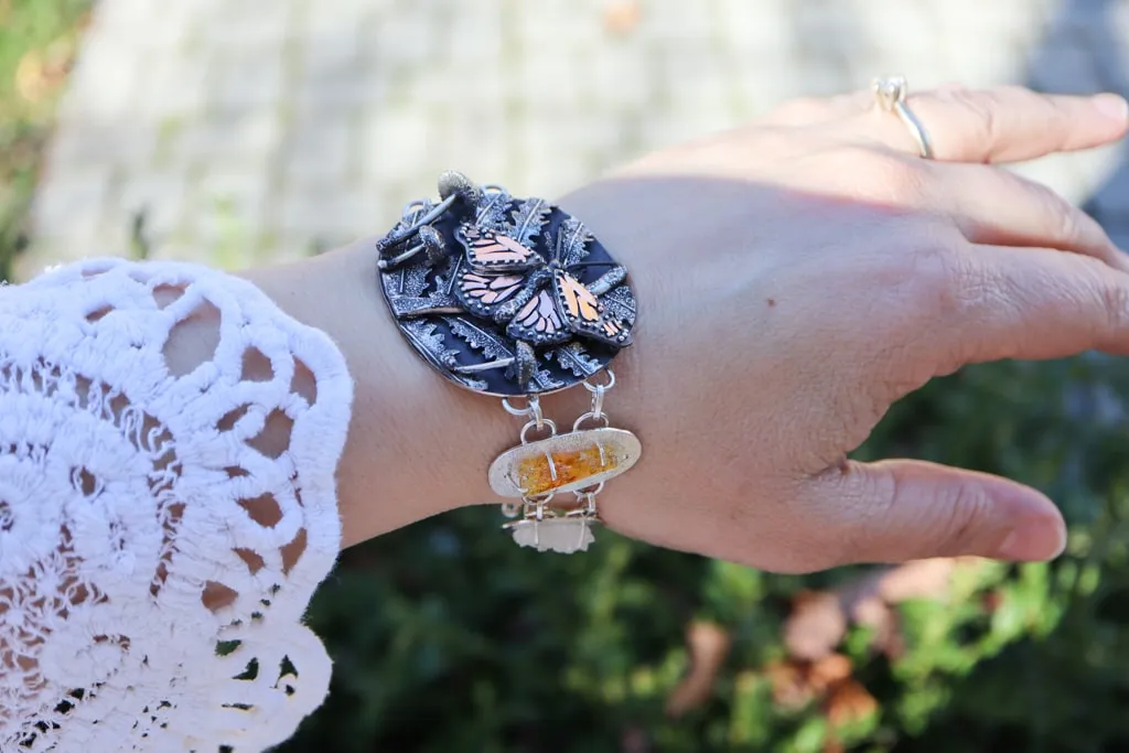 Monarch Garden Bracelet