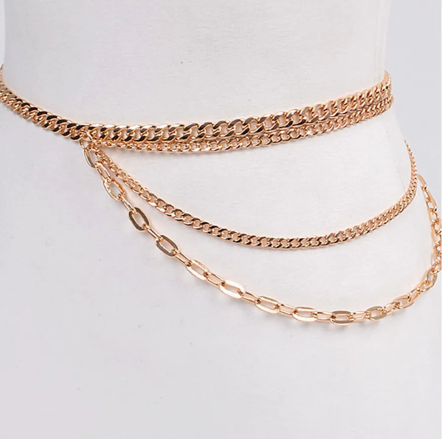 Multi Chain Strands Belt