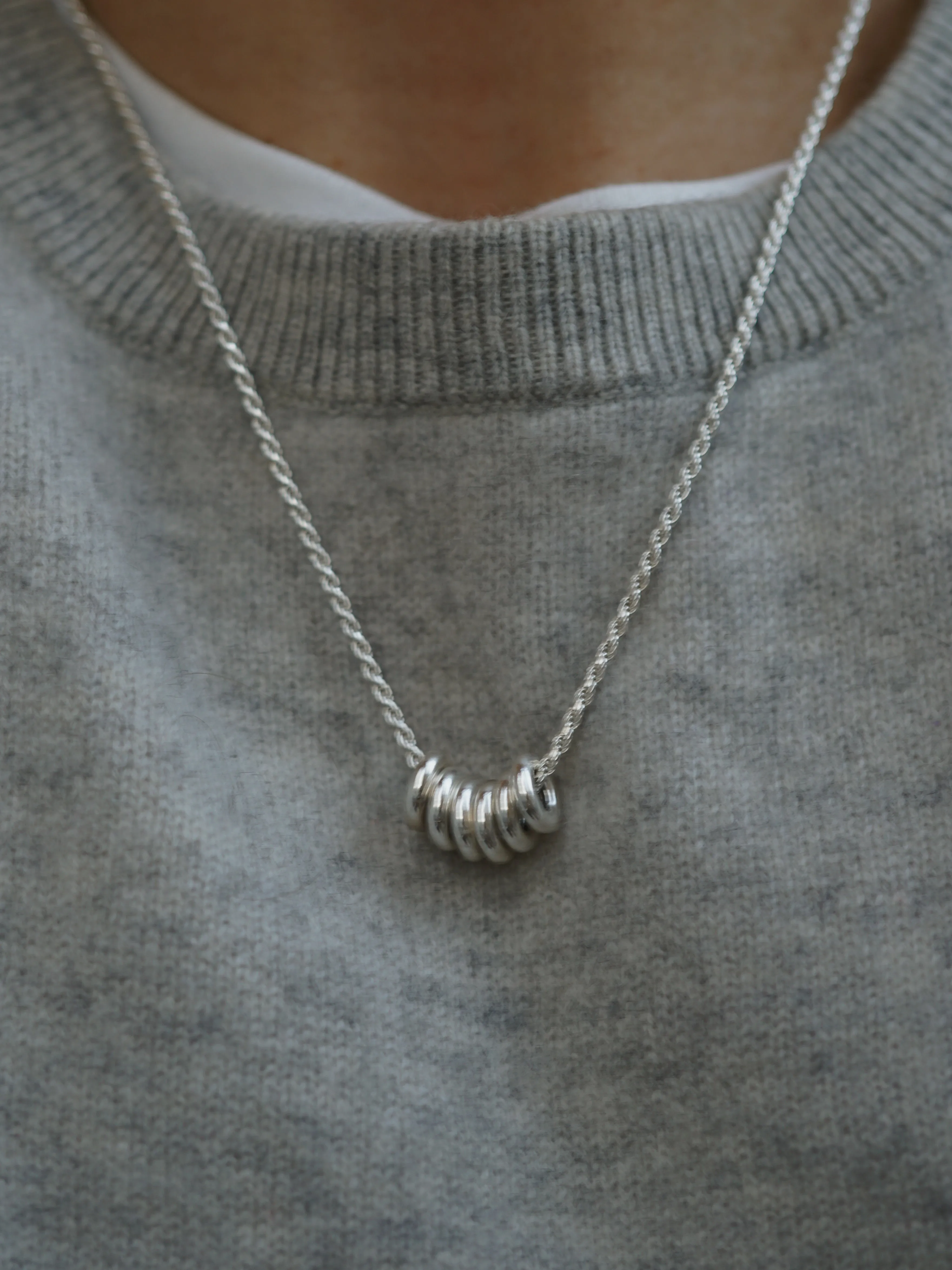 Nim Necklace <br> Silver