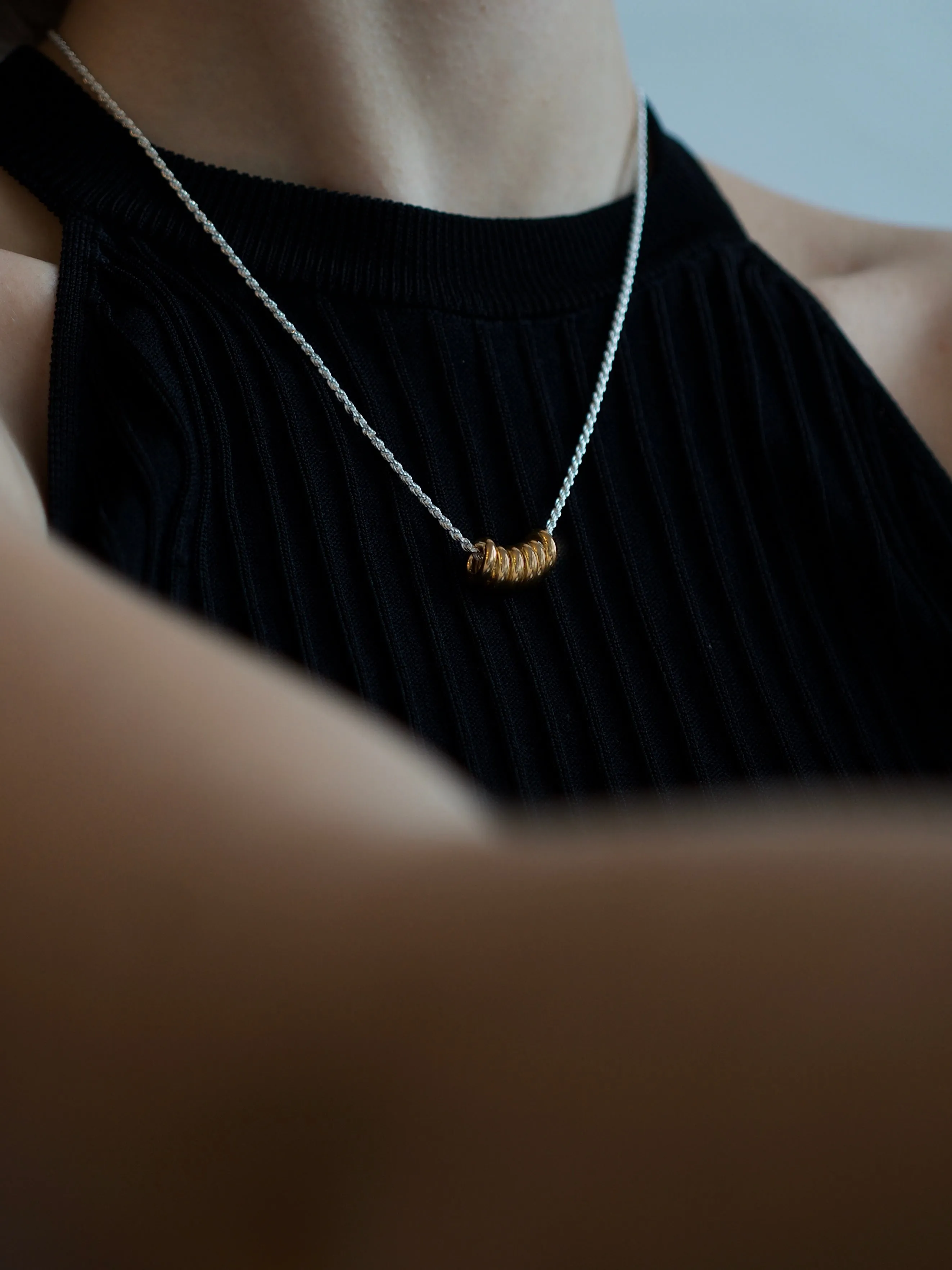 Nim Necklace <br> Silver