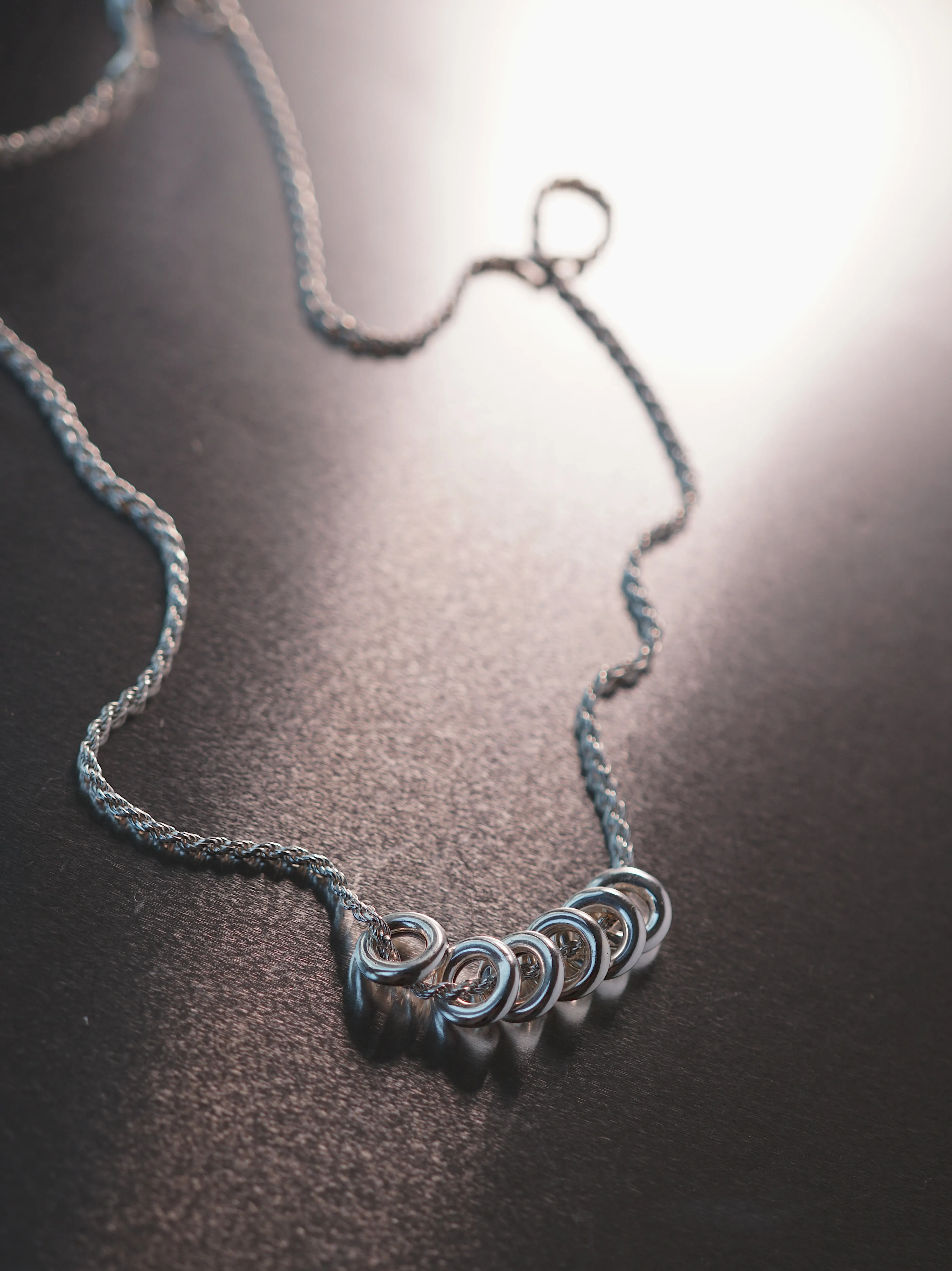 Nim Necklace <br> Silver