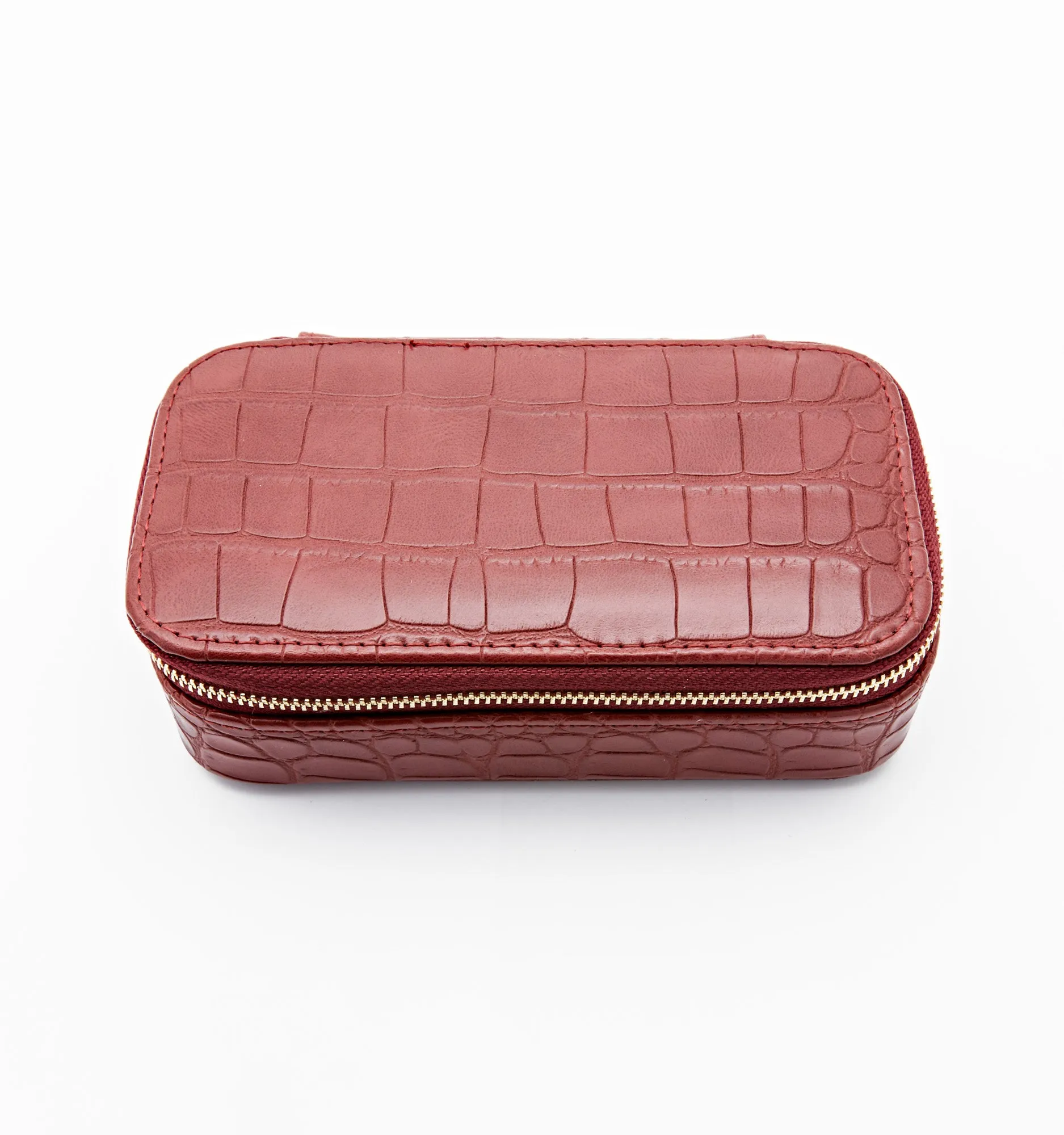 On The Go Jewelry Case Rouge Red