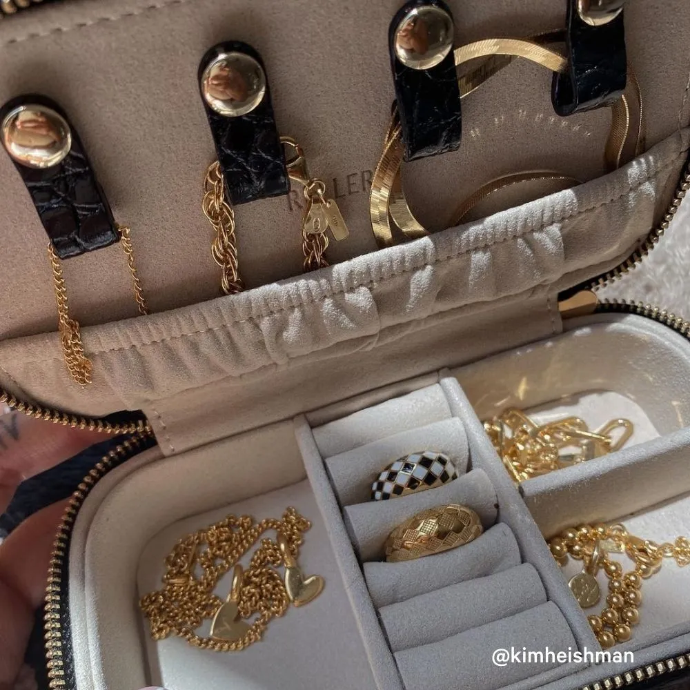 On The Go Jewelry Case Rouge Red