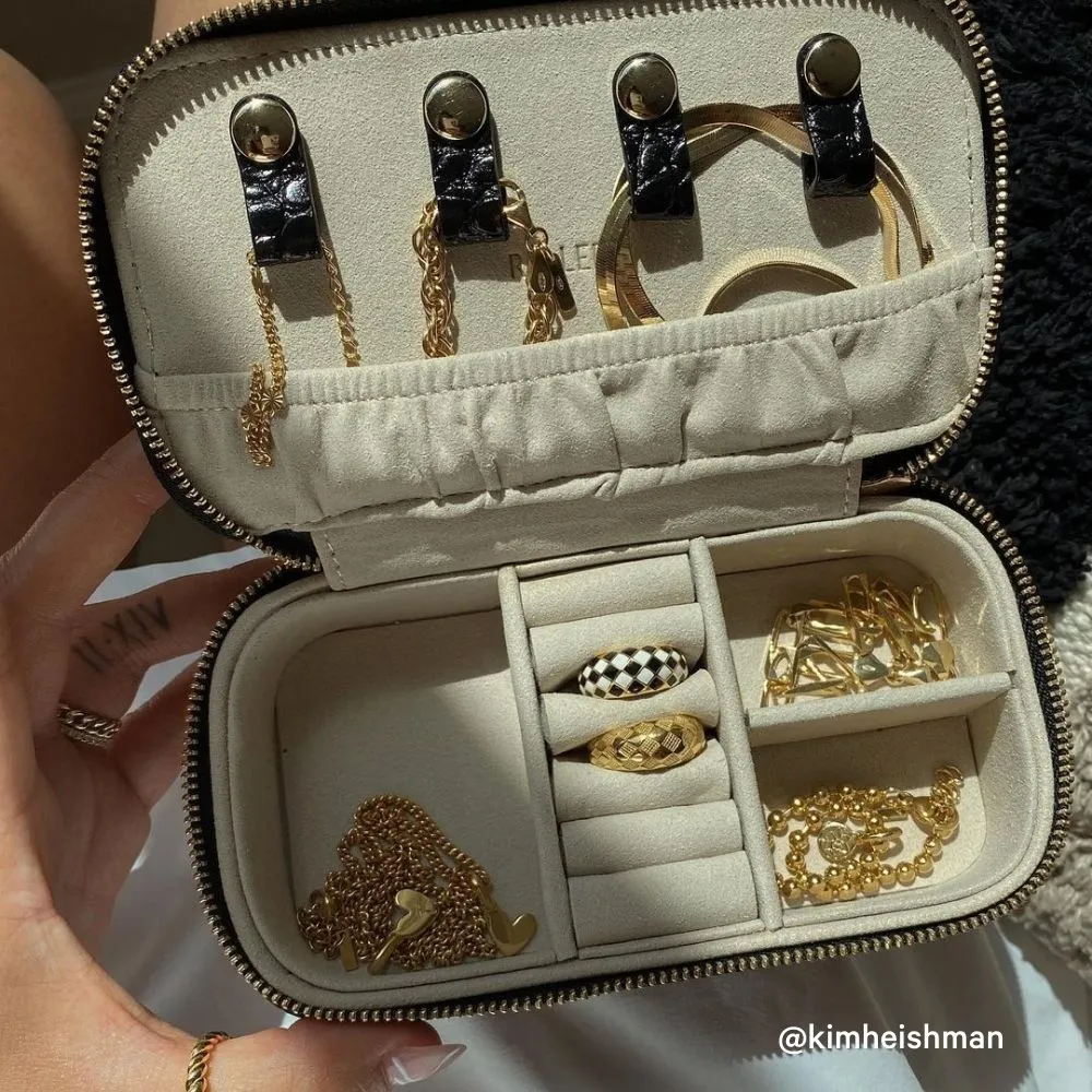 On The Go Jewelry Case Rouge Red