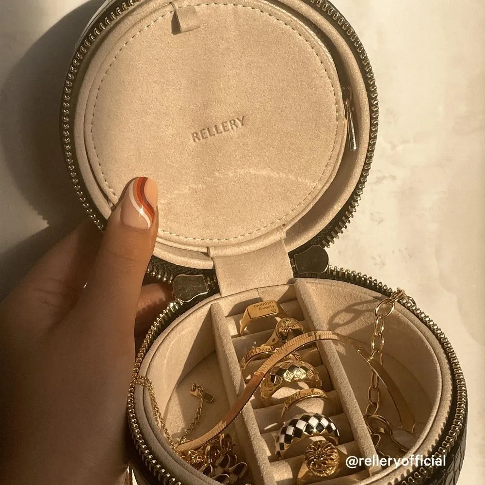 On The Go Jewelry Case Rouge Red